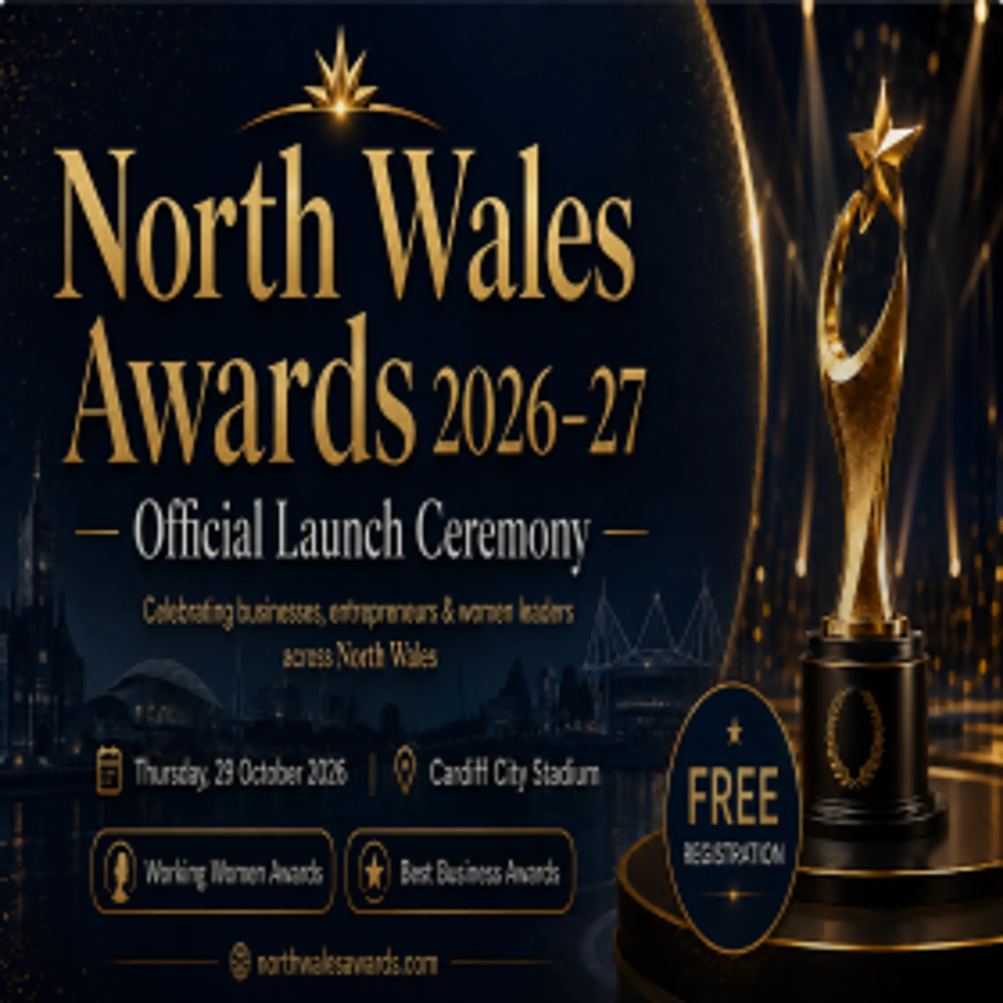 North Wales Awards 2026-27 | Nominate Your Business For An Award